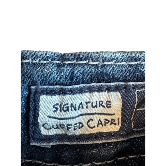 Miss Me Womens Bootcut Jeans Size 25 Distressed Denim With Embellished Pockets - Picture 6 of 6